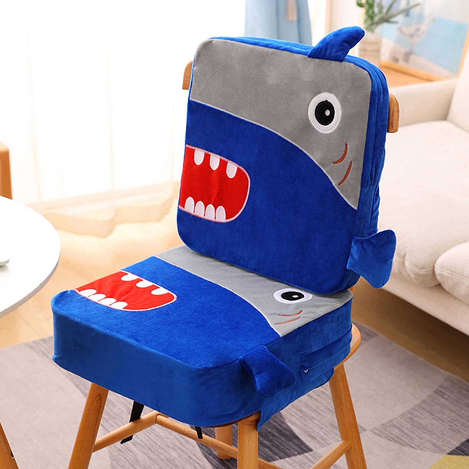 IIQI Sitzerhöhung Baby Tragbar Sitzkissen Cartoon Design für Kinder, Bequemes Sitzpolster erhöhen, Geeignet für Kinder zu essen und zu lernen. (C)