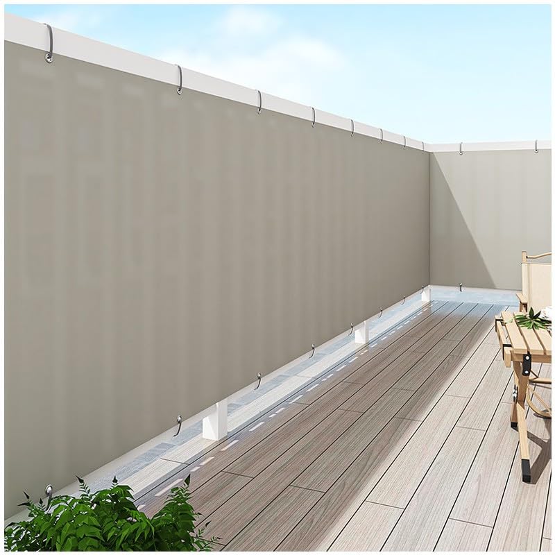 Bananaww Pantalla Privacidad Terraza Malla Ocultación Balcón con Ganchos per Balcone Patio e Giardino