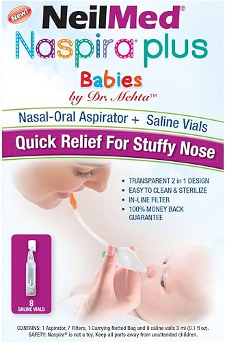 Miniatura 3 de NeilMed Naspira Plus Aspirador oral nasal 1 unidad