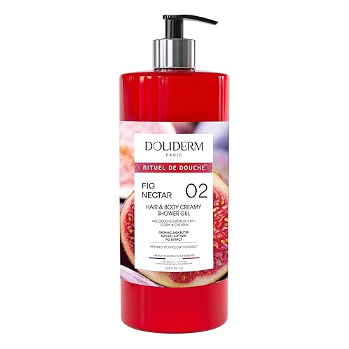 Paris - Gel de ducha cremoso, 33.8 onzas líquidas (néctar higado)