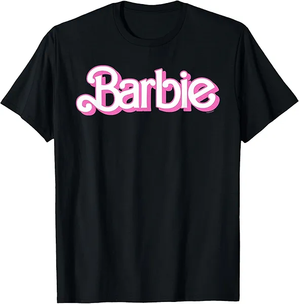 Barbie Logo Bright White T-Shirt