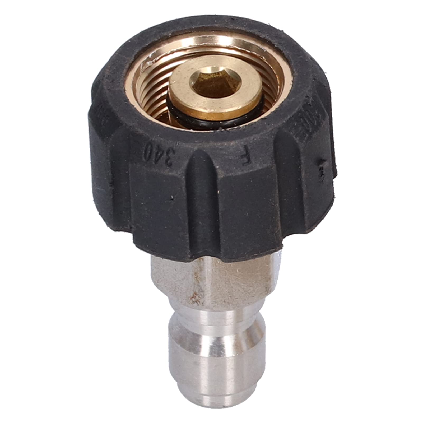8-teiliges Hochdruckreiniger-Adapter-Kupplungsset, Messing-Schnellkupplungs-Verbindungsset, Hauptfunktion für Gartenschlauch-Reinigung, Pumpen-Verbindungsset,