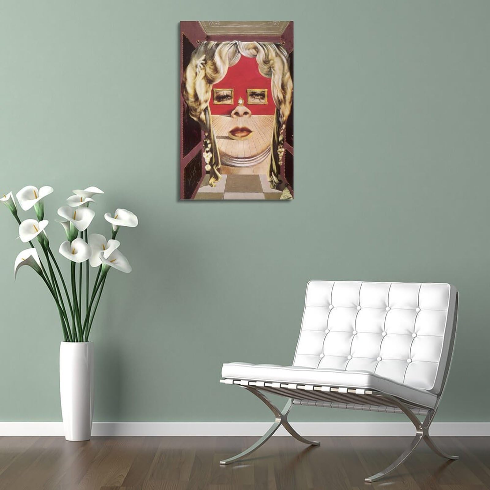 Amazon｜ポスター 世界的に有名な絵画 シュルレアリスム サルバドール