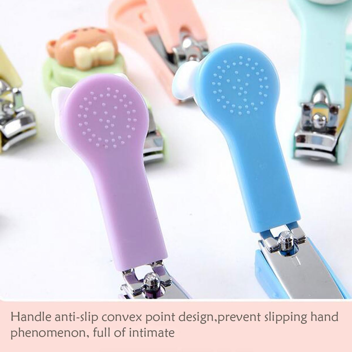 Amazon | Petunny 20個 かわいい爪切り 女性用 ステンレススチール 爪