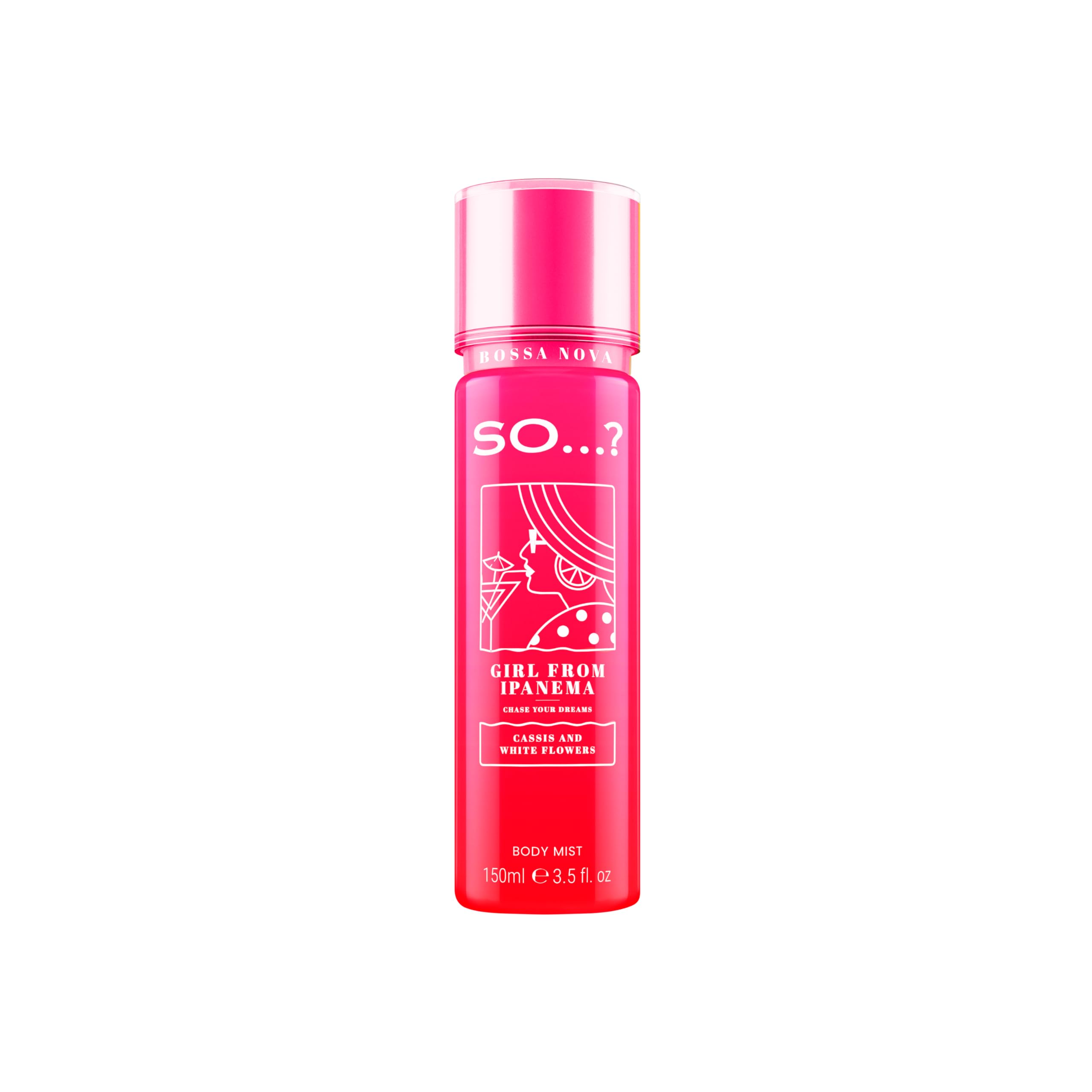 So…? Bossa Nova Womens Girl From Ipanema Body Mist Fragrance Spray, 150ml​