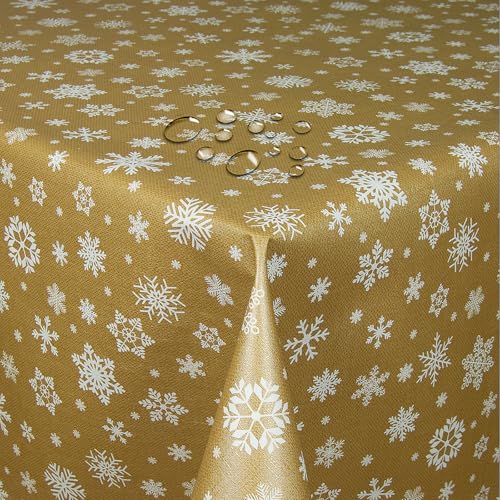 Weihnachts Tischdecke 110X140 31 Wachstuch Wachstischdecke Tischdecke Weihnachtstischdecke Größe...