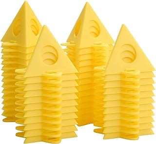 Lytool 50Pcs Painting Pyramids, Pyramid Stands Painting Stands, Mini Cone Paint Stands for Cabinets, Canvas, Door Risers Stand, Paint Pouring Suppliers, Cabinet Paint for Painter Elevated,Canvas Stand