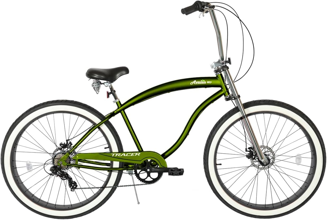 Tracer 1 (GT Fork-7 Speed(with disc Brake), 26" Green)