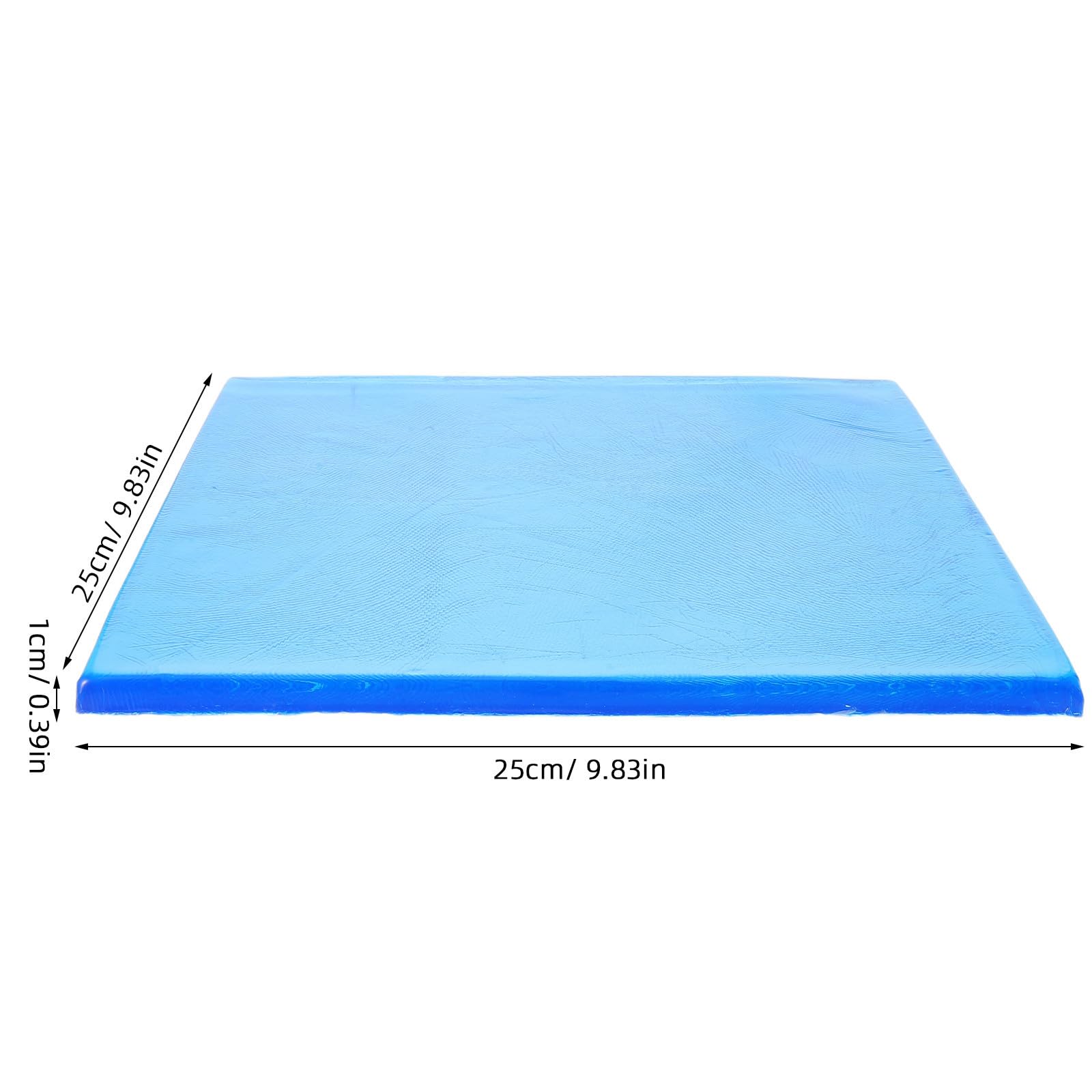 Operitacx Copertura per Sella Moto in Pu Blu, Imbottitura Leggera Gel per Assorbire Pressione, per Moto da Cross e Strade Extraurbane in Stagione Calda