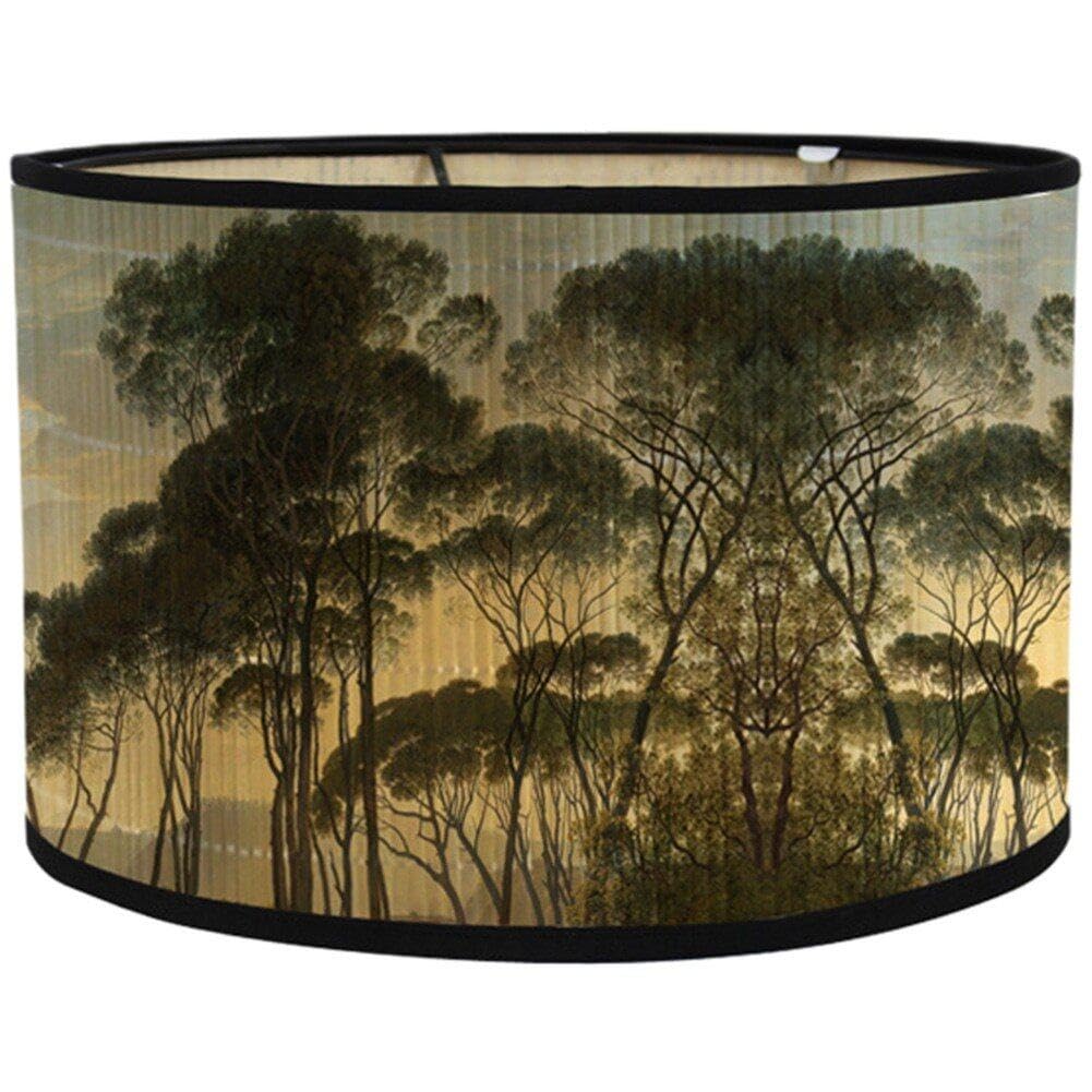 Abat Jour Plafond Abat-Jour Tambour Vintage En Bambou, Motif Floral, Couverture De Lampe De Lustre, Abat-Jour Coloru00e9 Pour Du00e9coration De Chambre U00c0 Coucher De Maison Abat Jour Lampe Sur Pied