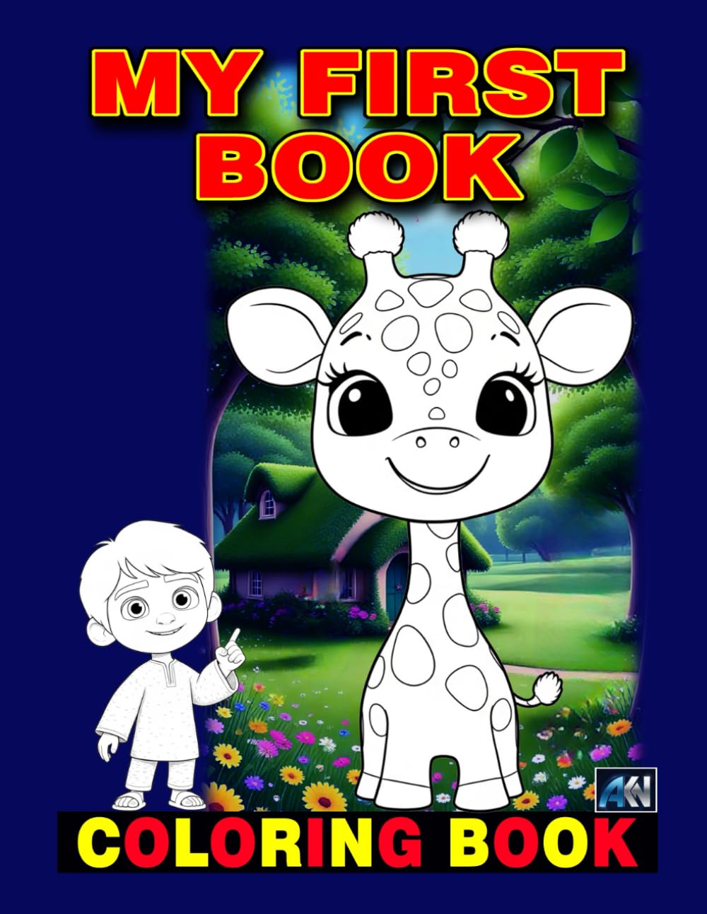 MY FIRST BOOK: COLORING BOOK
