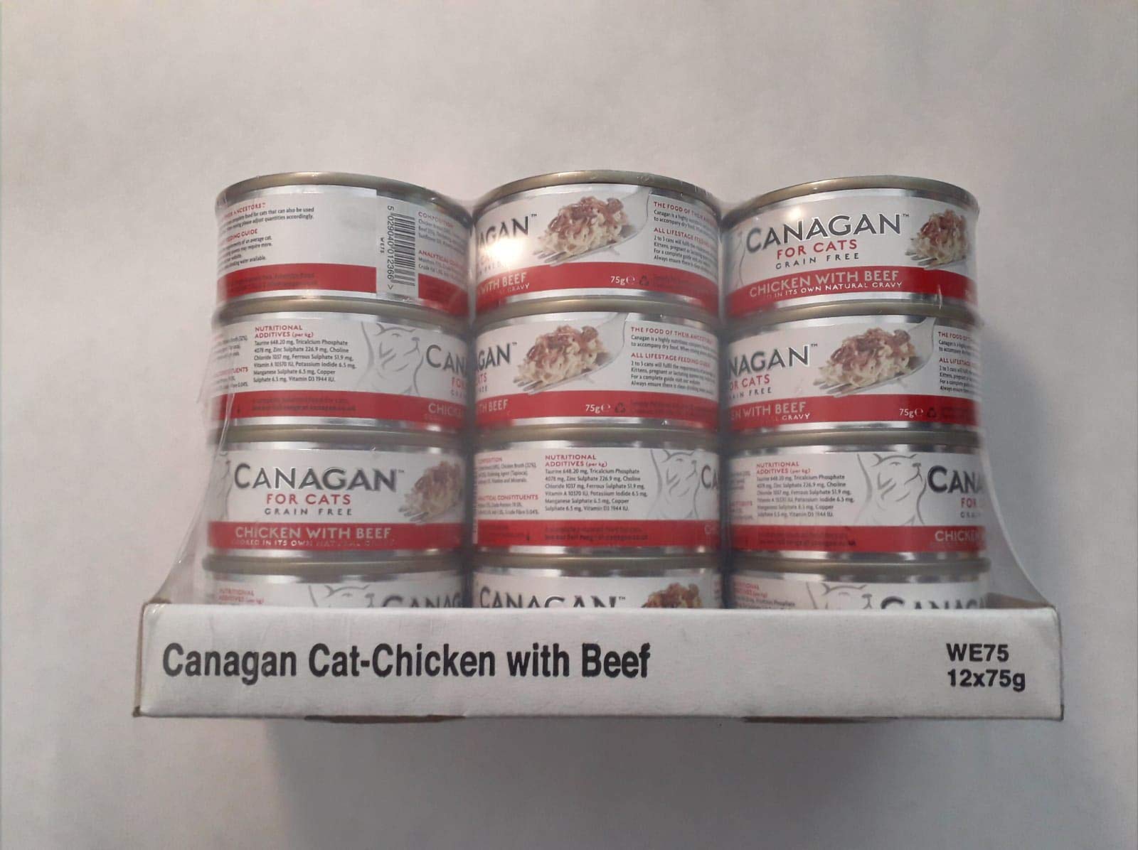 Canagan Cat Chicken With Beef 75gr 2 Set Of 12pcs Buy Online In Angola At Angola Desertcart Com Productid