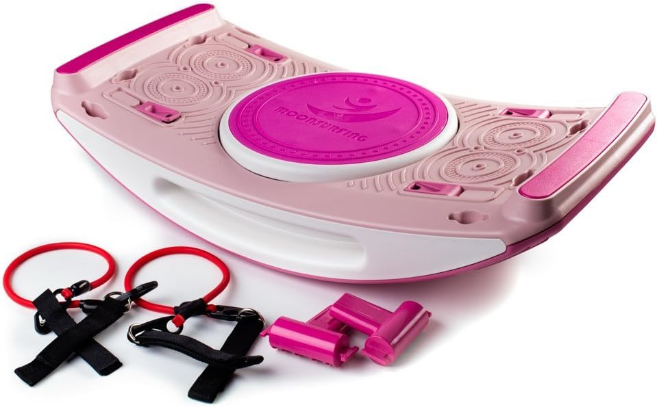BodySurfer Aerobic Magic Exercise Step, Pink/White