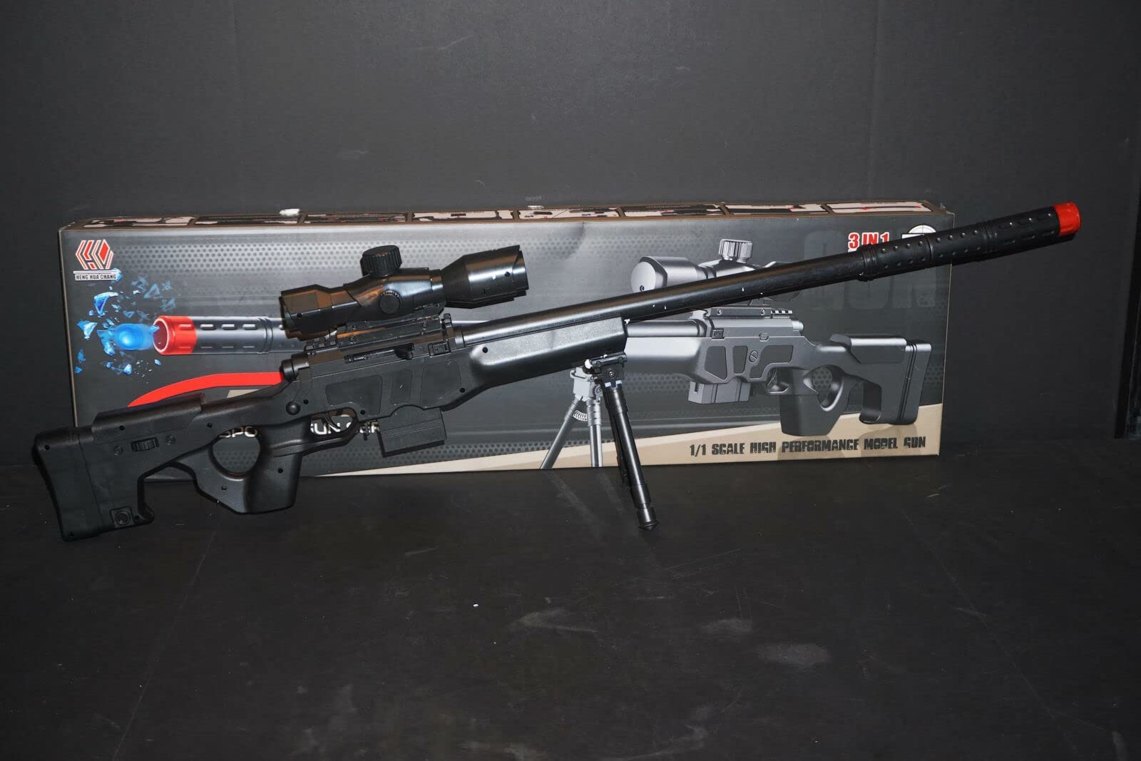 Water Bomb Toy Gun, Blaster Guns Military Combat Sniper Rifle, Children