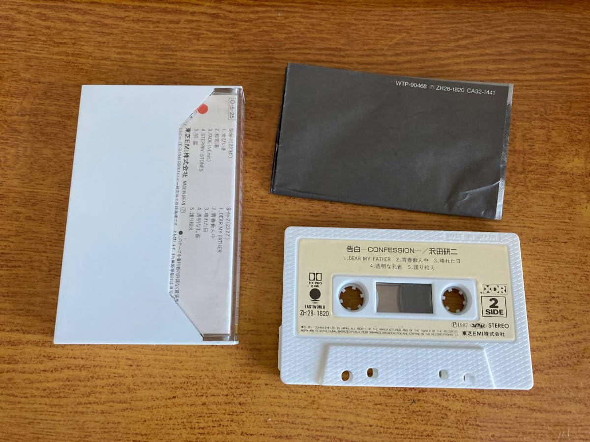 Amazon.co.jp: カセットテープ 沢田研二 742-7 歌手 ザタイガース