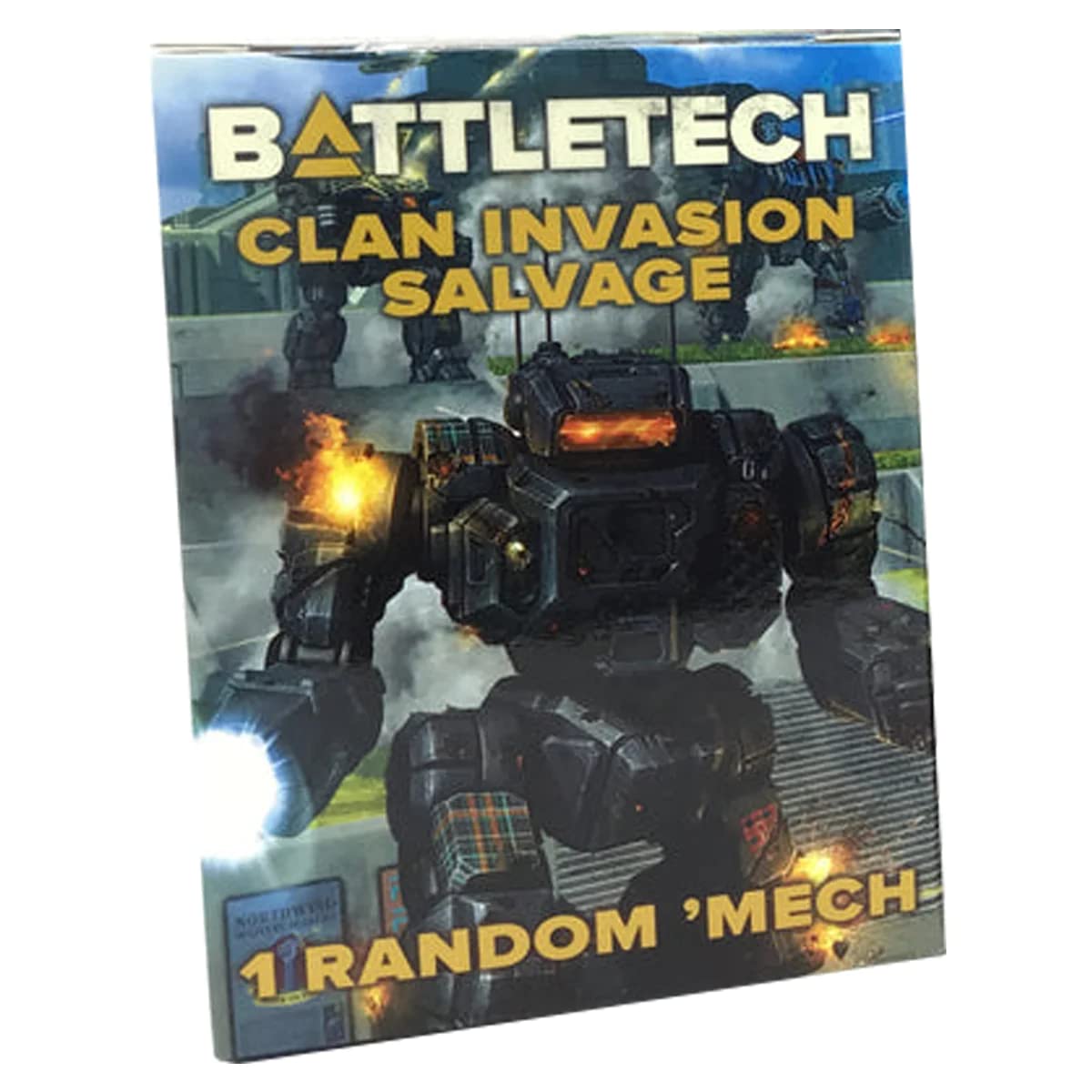 Catalyst Game LabsBattleTech | Miniatures | Clan Invasion Salvage BlindBox | Expansion | Miniature Game Ages 14+