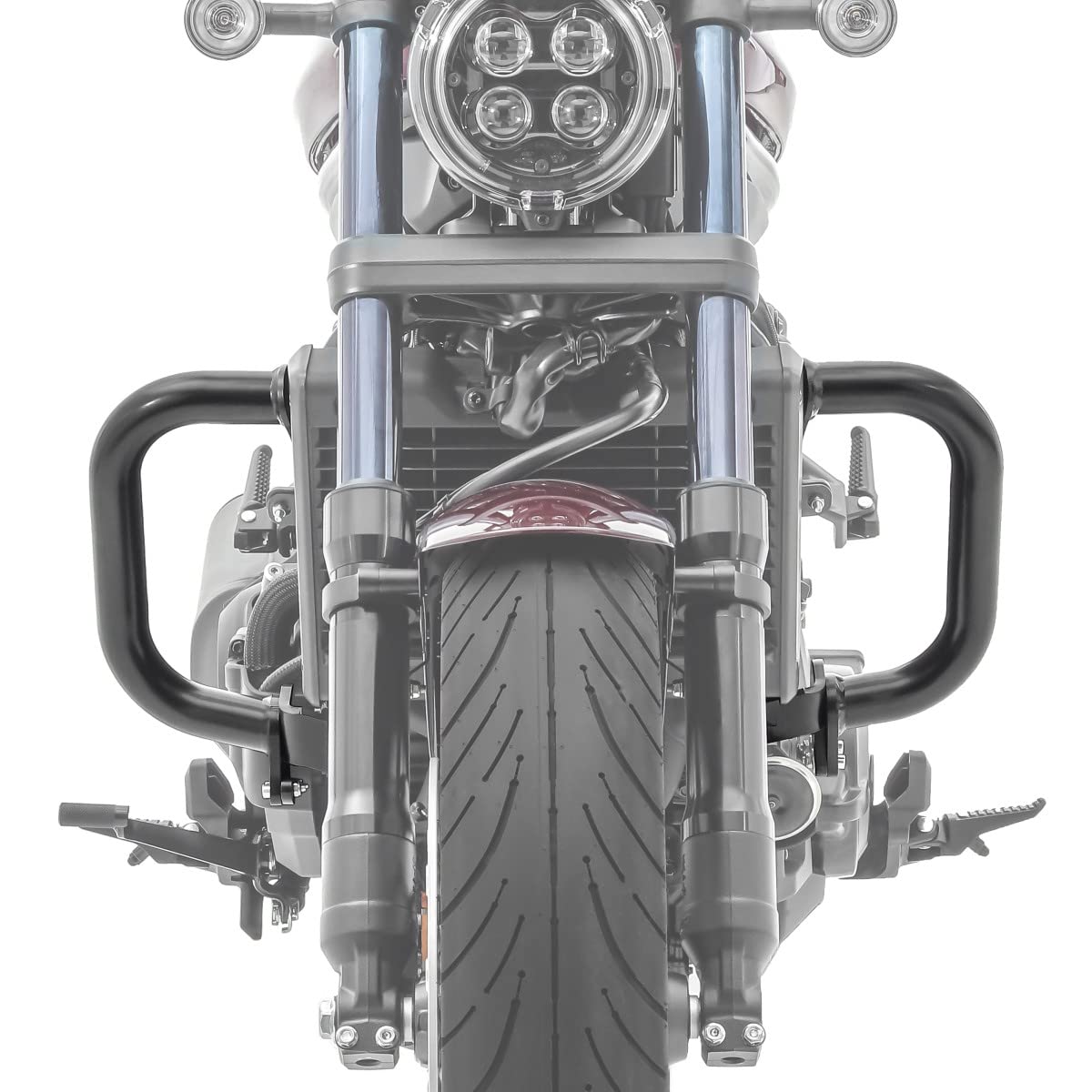 Defensas Compatible para Honda Rebel 1100 21-25 Craftride PM3 Guardamotor