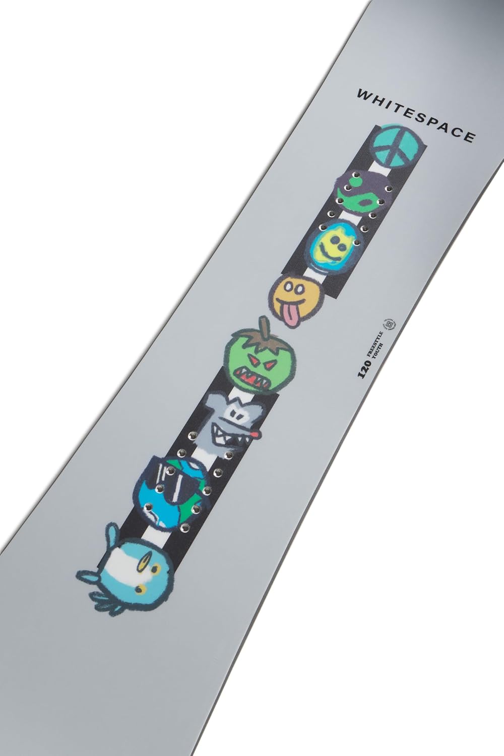 WHITESPACE Kids Freestyle Snowboard – Youth All-Mountain Progression Board with Forgiving Camber