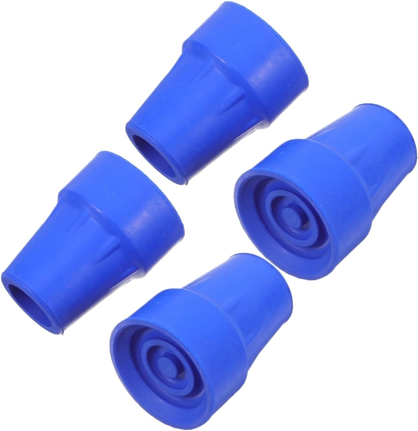 Replacement Cane Tips 20pcs Rubber Tips for Crutches Hiking Poles 22mm Blue Universal Fit Accessories
