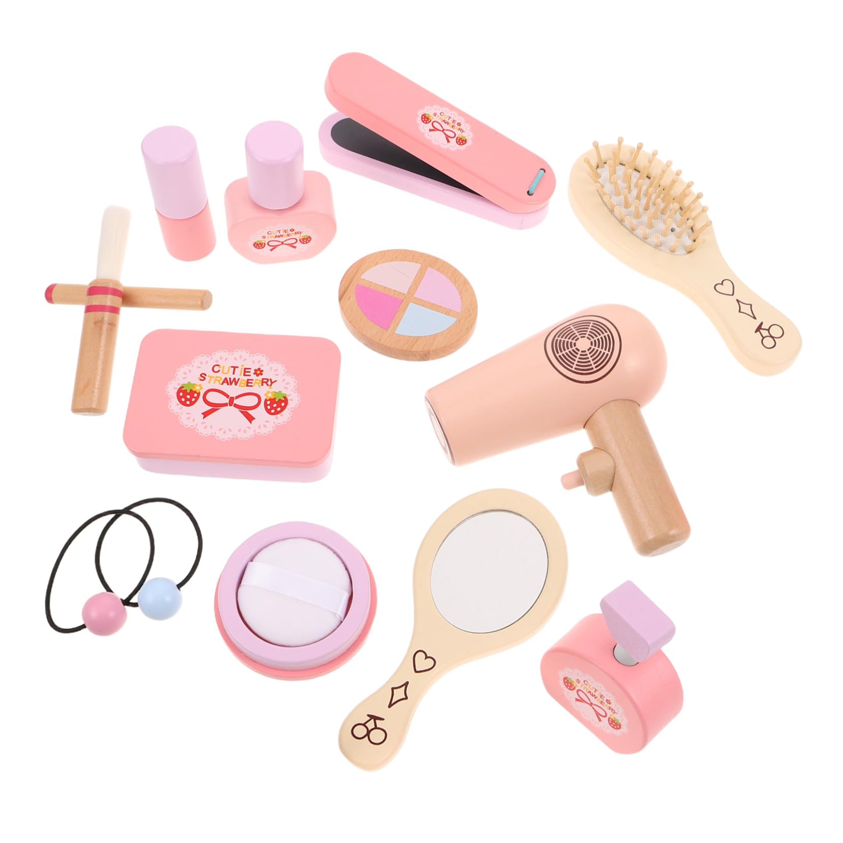 Didiseaon Giocattolo Per Il Trucco Finto Borsa Per Il Trucco Giocattolo Per Parrucchiere Strumento Per Lo Styling Per Kit Per Lo