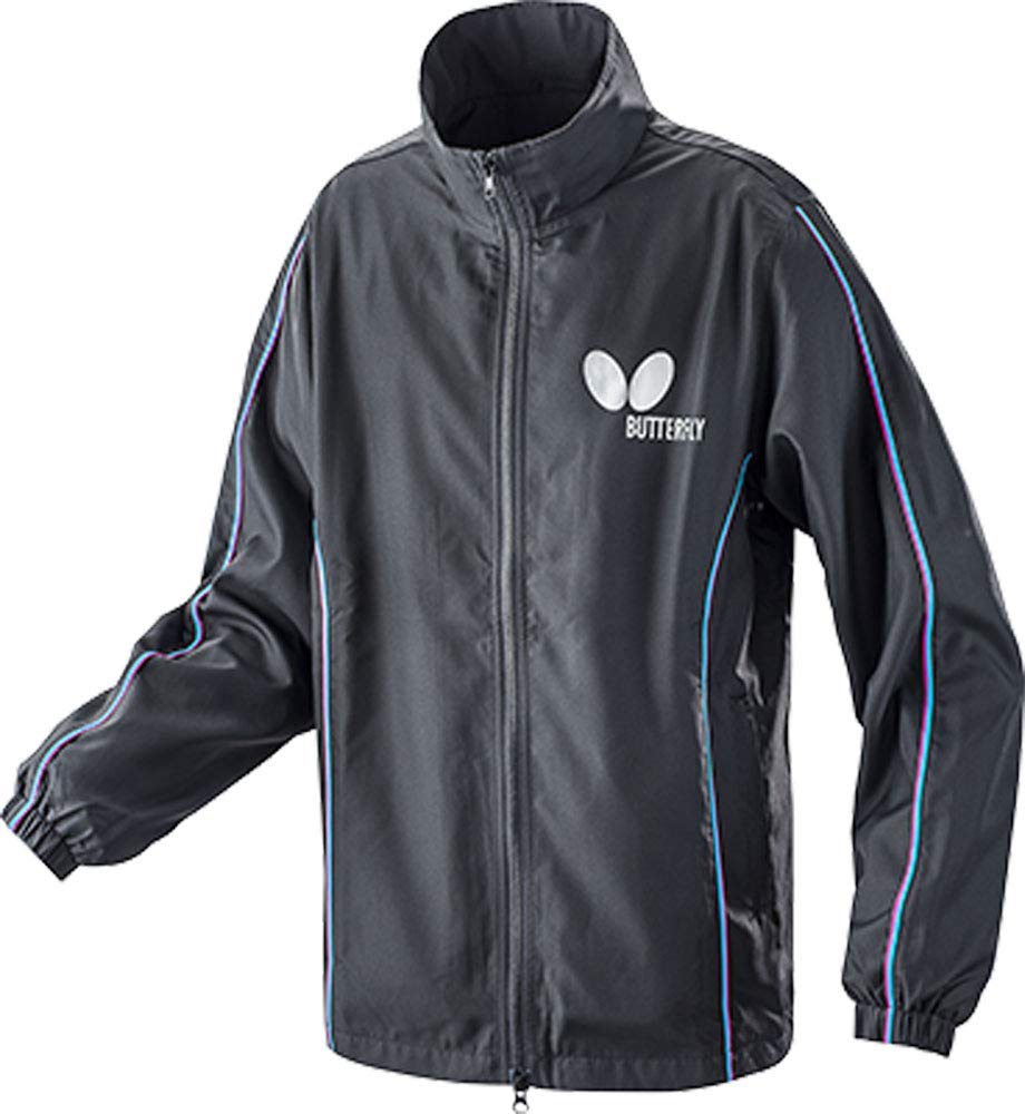 Amazon.co.jp: バタフライ(Butterfly) 卓球 ジャージ ジャケット ネオラリー 男女兼用 45380 ブルー×ピンク(746)  L : ファッション