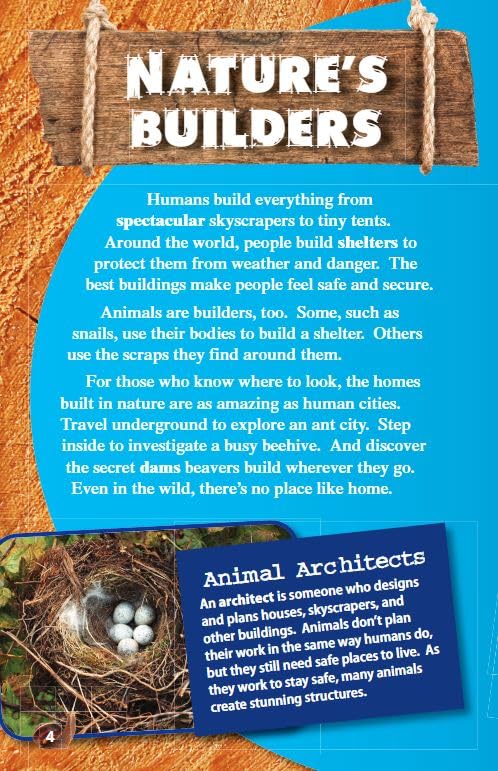 Animal Architects (TIME FOR KIDS(r) Nonfiction Readers) - Image 4