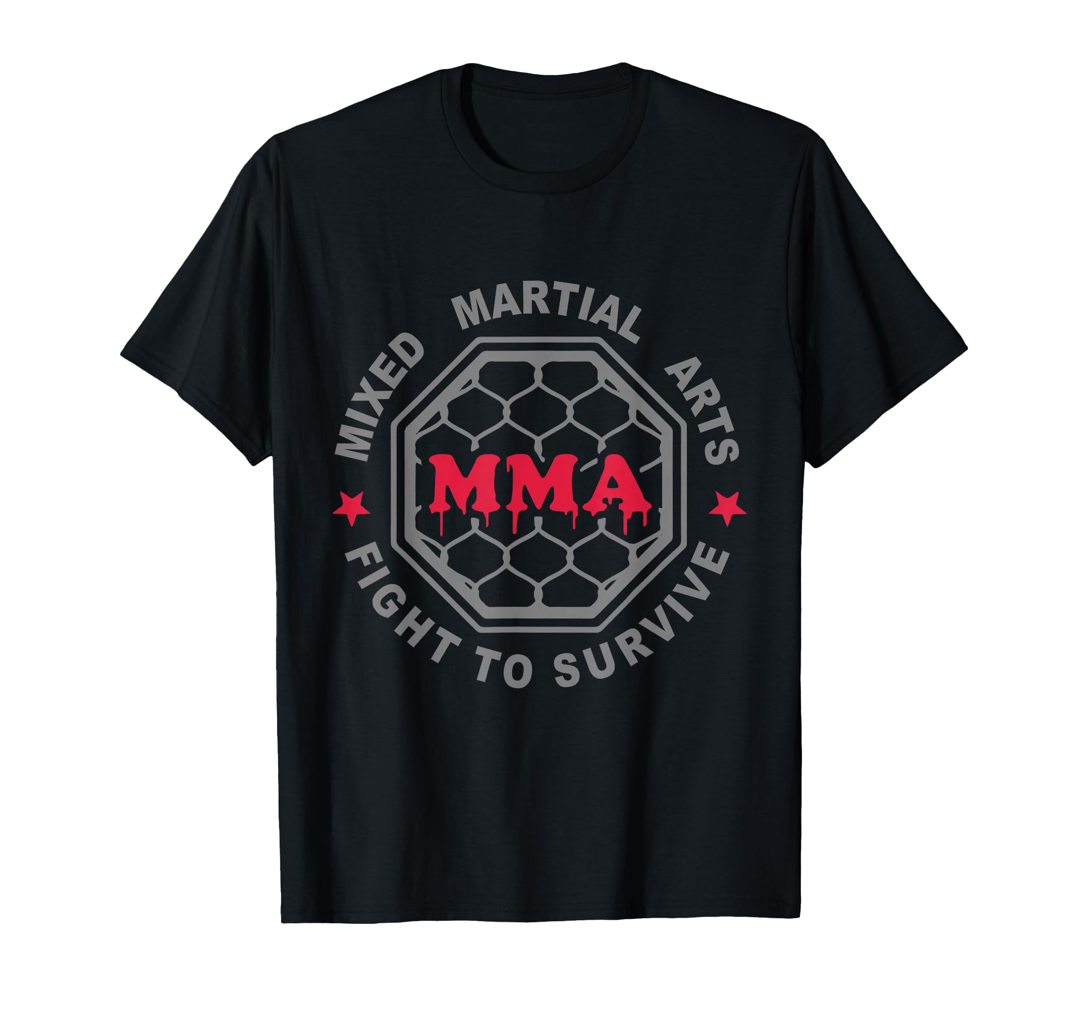 MMA Mixed Martial Arts CAGE T Shirt BJJ T-Shirt
