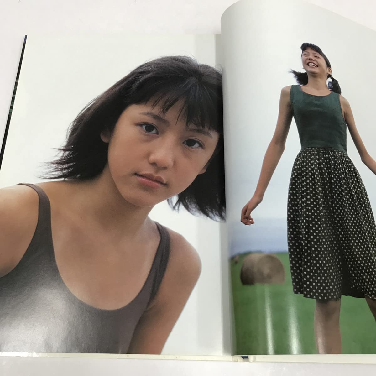 長澤まさみ無修正アイコラ JC/L/長澤まさみ写真集 「そら」/学研/2001年10月第2版/撮影:今村敏彦/帯なし/傷み