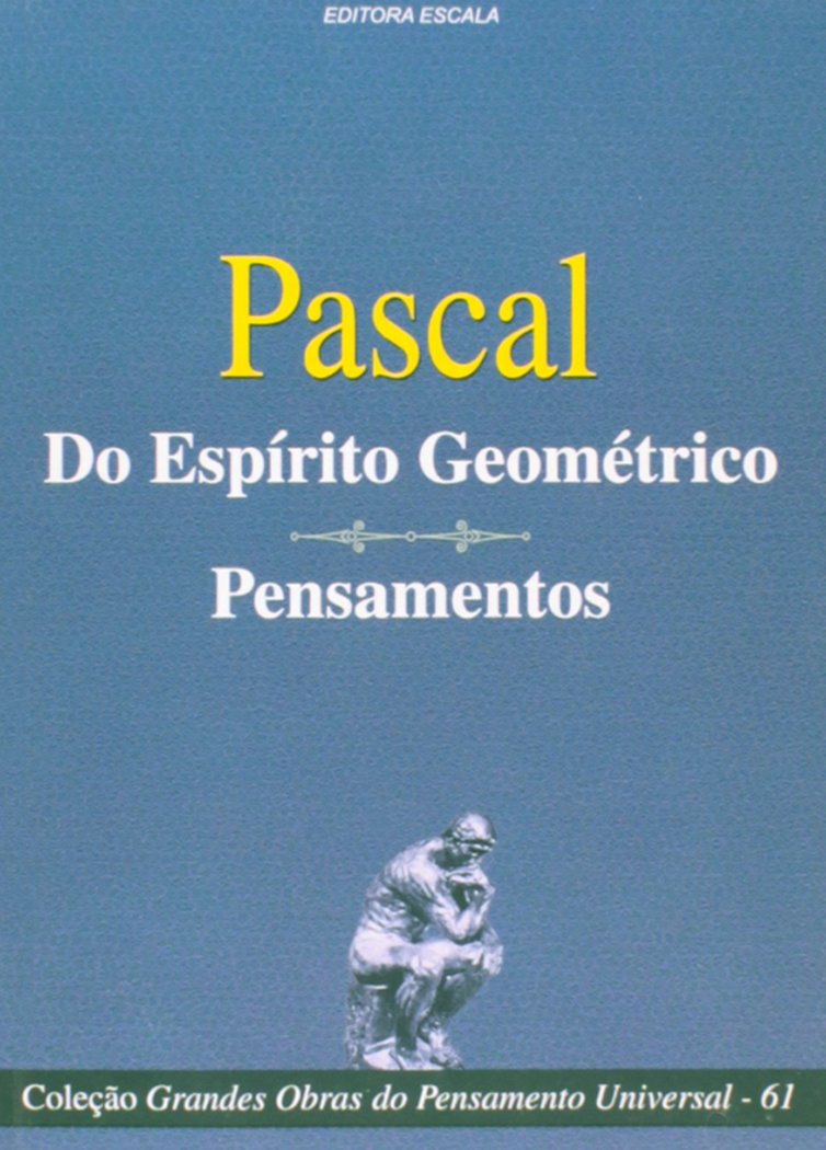 【セット】Pascal, Œuvres complètes, III, IV Pascal: oeuvres complètes, t. 04 | Amazon.com.br