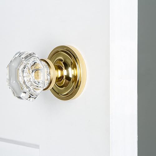 Miniatura 10 de Nostalgic Warehouse - Picaporte estilo clásico con forma de roseta con cristales Waldorf, 704813