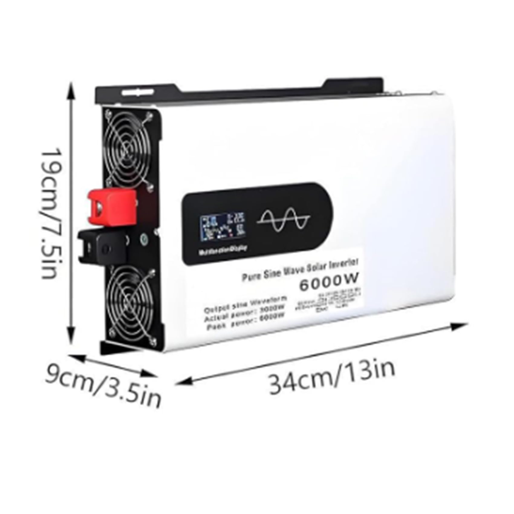 12v to 230v,24V do 230V, 6000 W falownik solarny niskiej częstotliwości, Dc12v 24V 48V 60V 72V do 110V 230V czysta fala sinusoidalna przetwornica napięcia