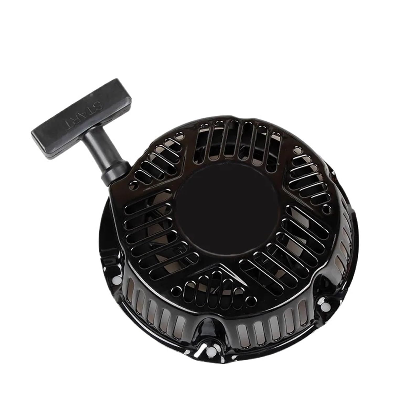 Démarreur à recul compatible moteur 168F 4 temps avec poulie de rechange et lanceur acier