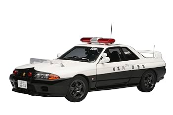 希少　SKYLINE RS パトカー Amazon | 絶版激レア！ 1/18 京商 日産 スカイライン GT-R (R32