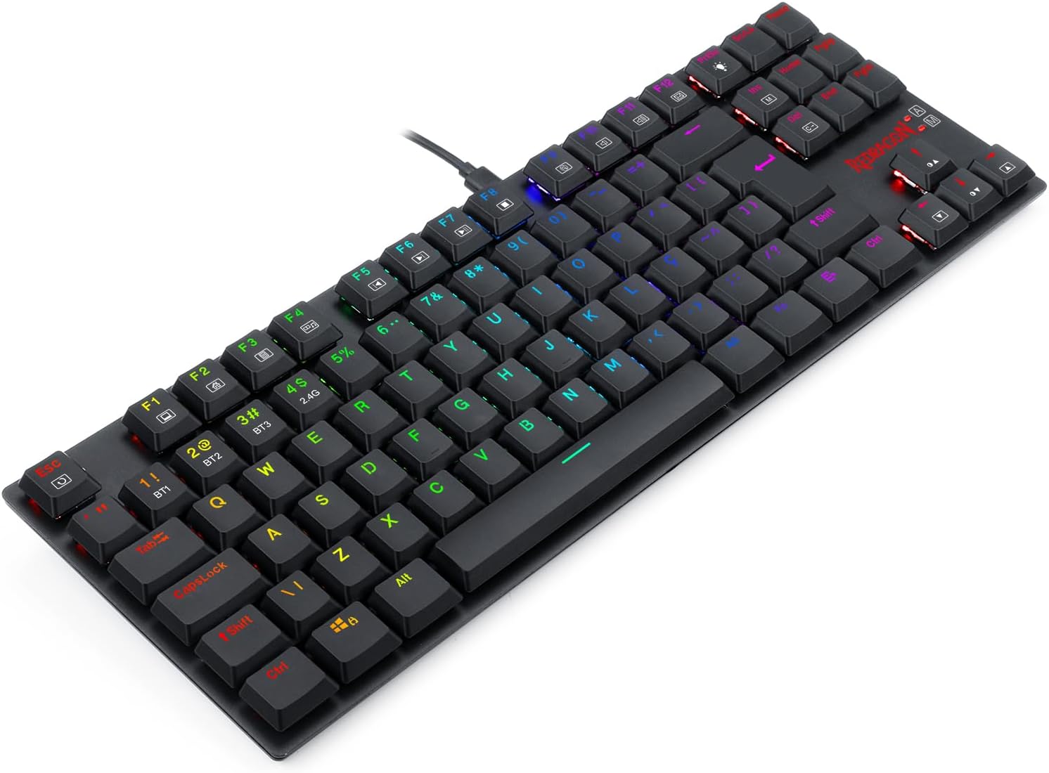 Teclado Mecânico Gamer Redragon APS Pro RGB Preto Switch Marrom Low Profile 1 61YzmYQlQyL. AC SL1500