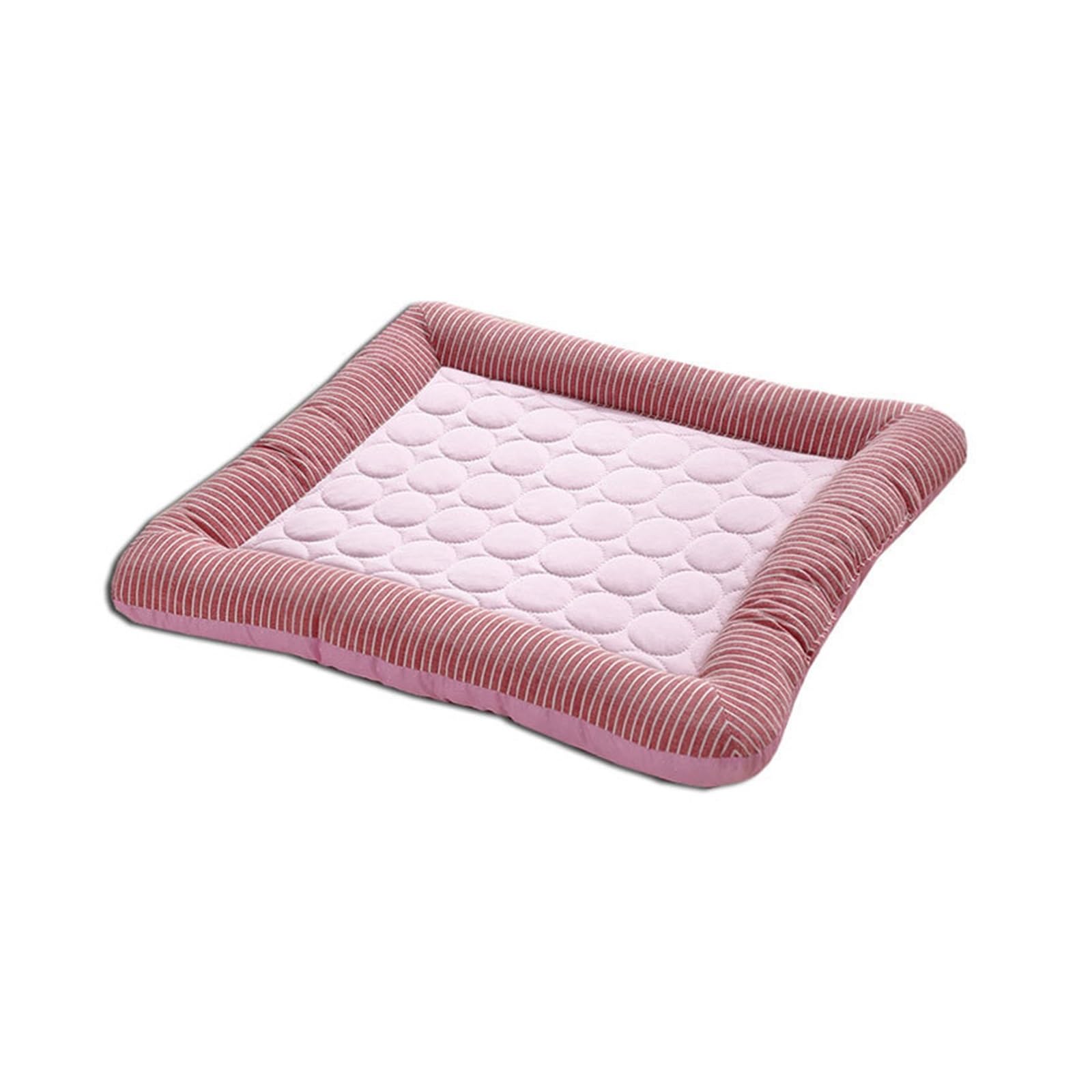 Genérico Cama con Almohadilla refrescante for Perros, Manta Fresca for Mascotas, Material de Seda Helada, Suave for Dormir en Verano, Transpirable(Pink,S 45X35CM)