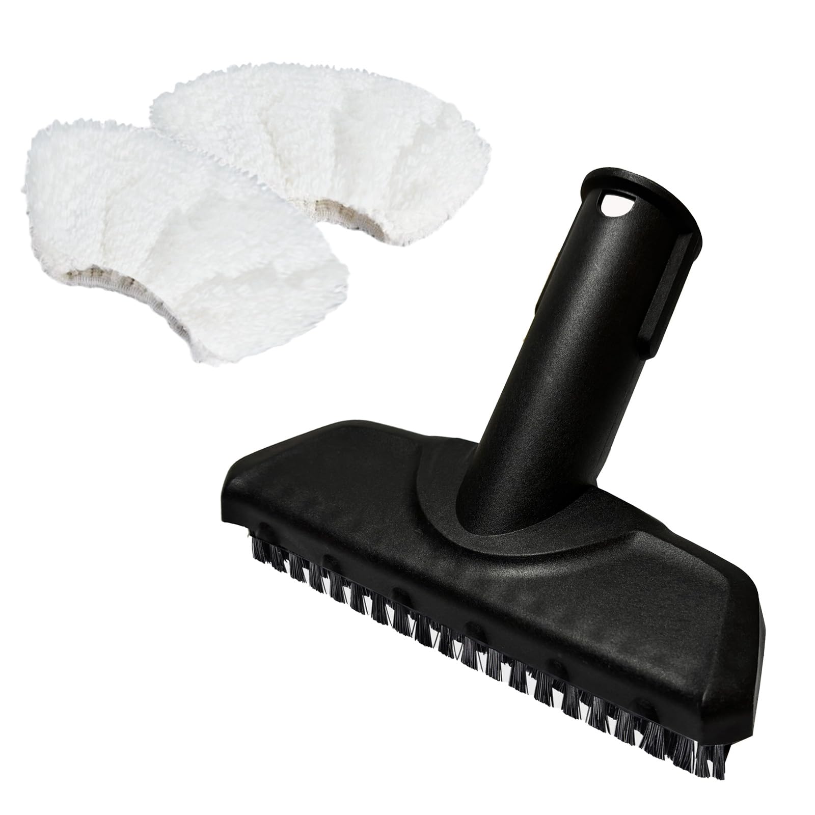 1 Brosse à main, 2 Bonnettes de nettoyage à vapeur pour nettoyeur vapeur Kärcher SC1 SC2 SC3 SC4 SC5 Easyfix 2.884-280.0
