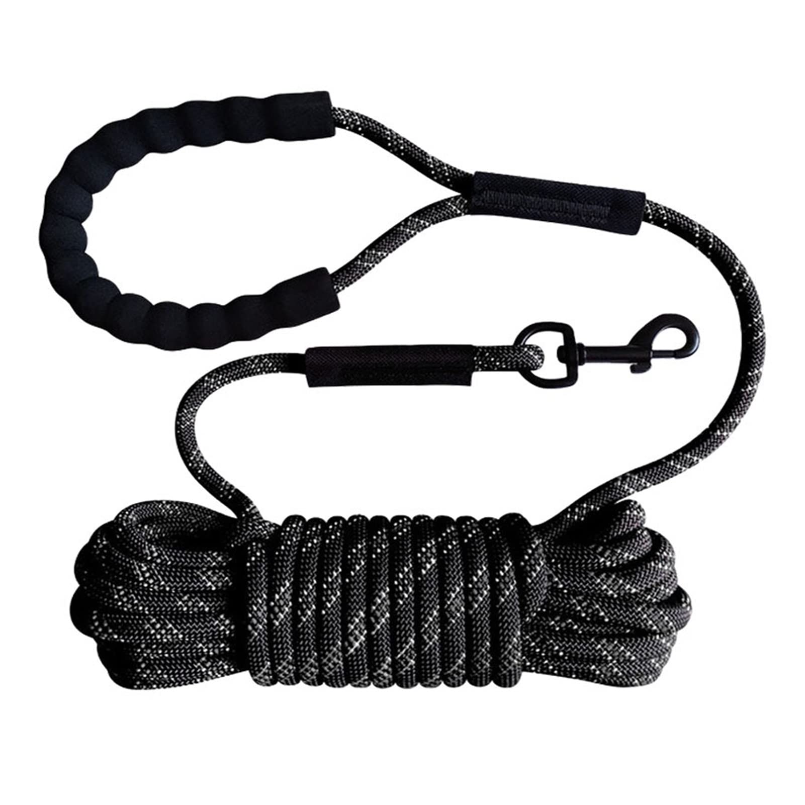 Cuerda De Entrenamiento Para Perros De 5 A 20m: Nylon Resistente Para Seguimiento Y Obediencia