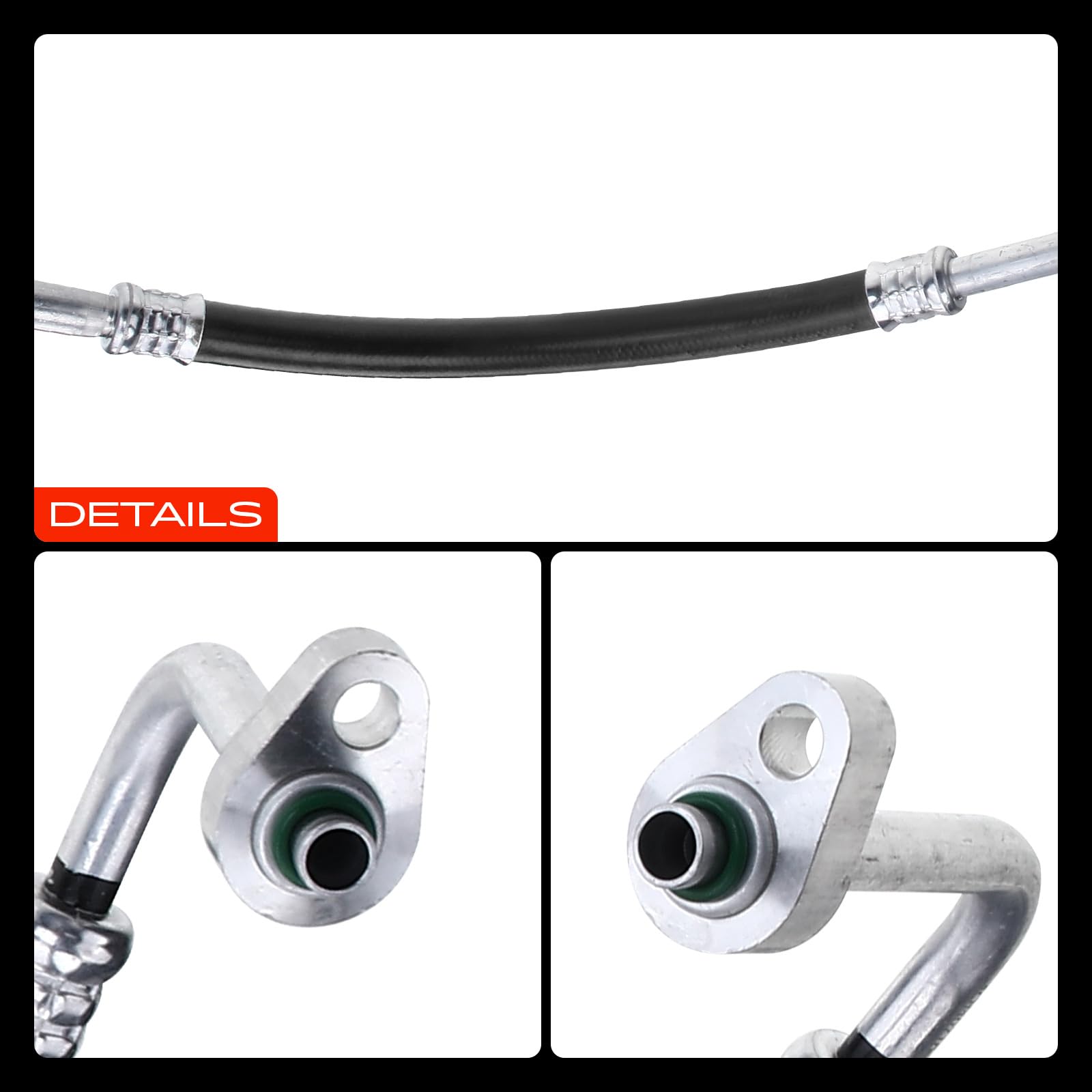 Frankberg Tubo di Carica Refrigerante Compatibile con Fiesta V JD JH 1.4 TDCi Fusion JU 1.4 TDCi Replace# 1315746,1477376
