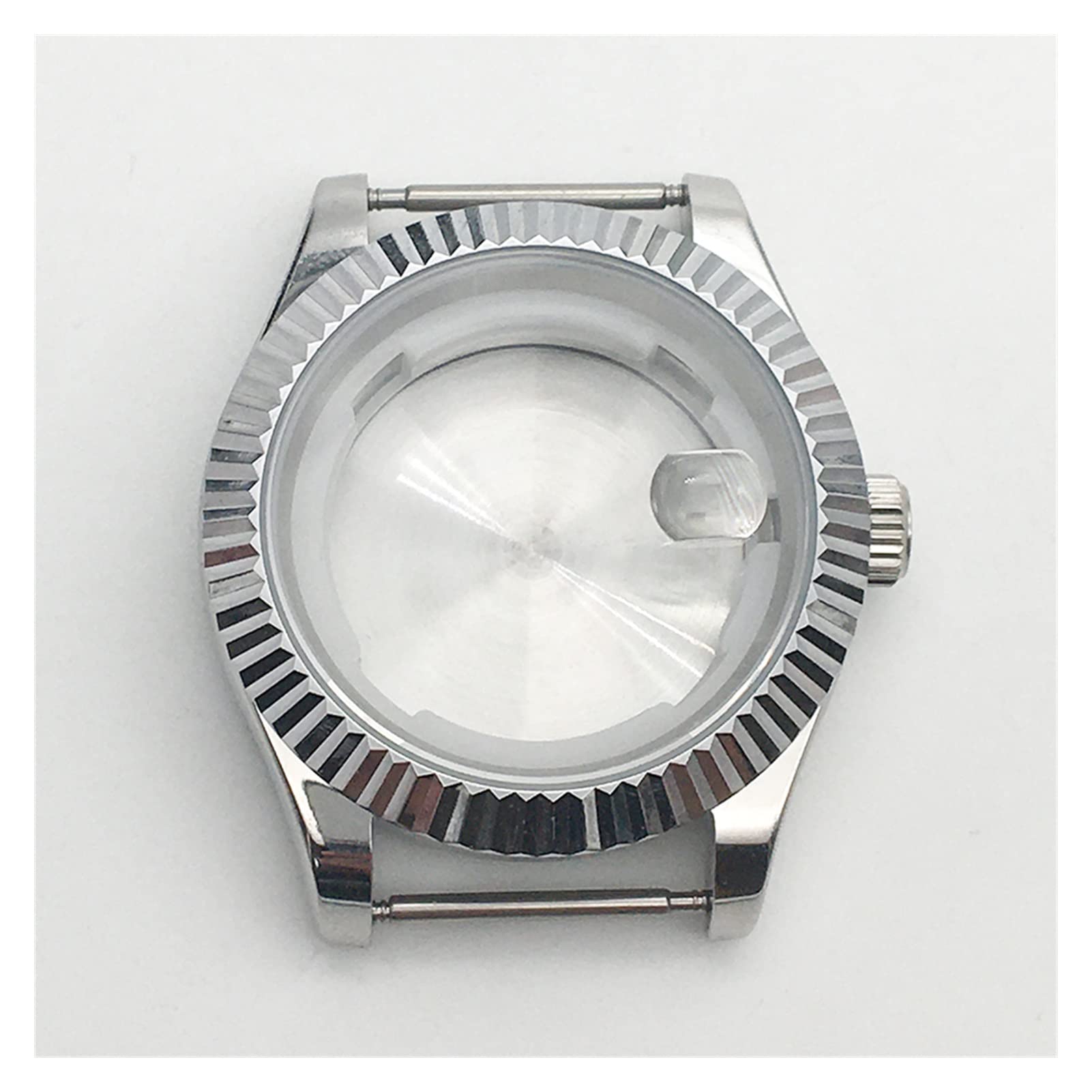 yaoqijie Parti meccaniche sterili in Argento 40mm compatibili con ETA. Miyata 8205 8215 821A Pearl DG 2813. Movimento Lasting