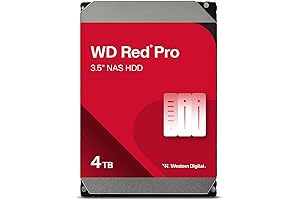 4TB WD Red Pro NAS Internal Hard Drive HDD for Network Optimized Storage
