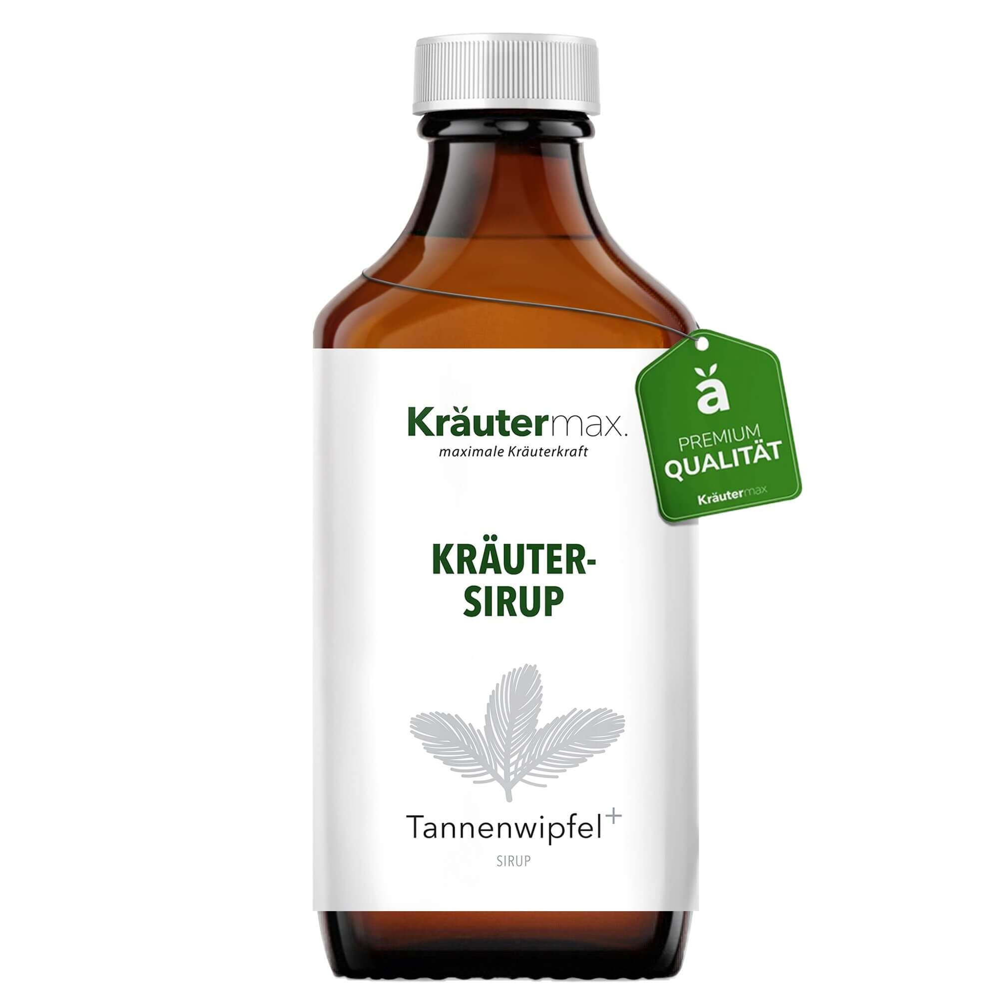 Sciroppo di germogli di abete con succo di piantaggine, sciroppo per la tosse, sciroppo per la tosse liquido, 1 x 200 ml