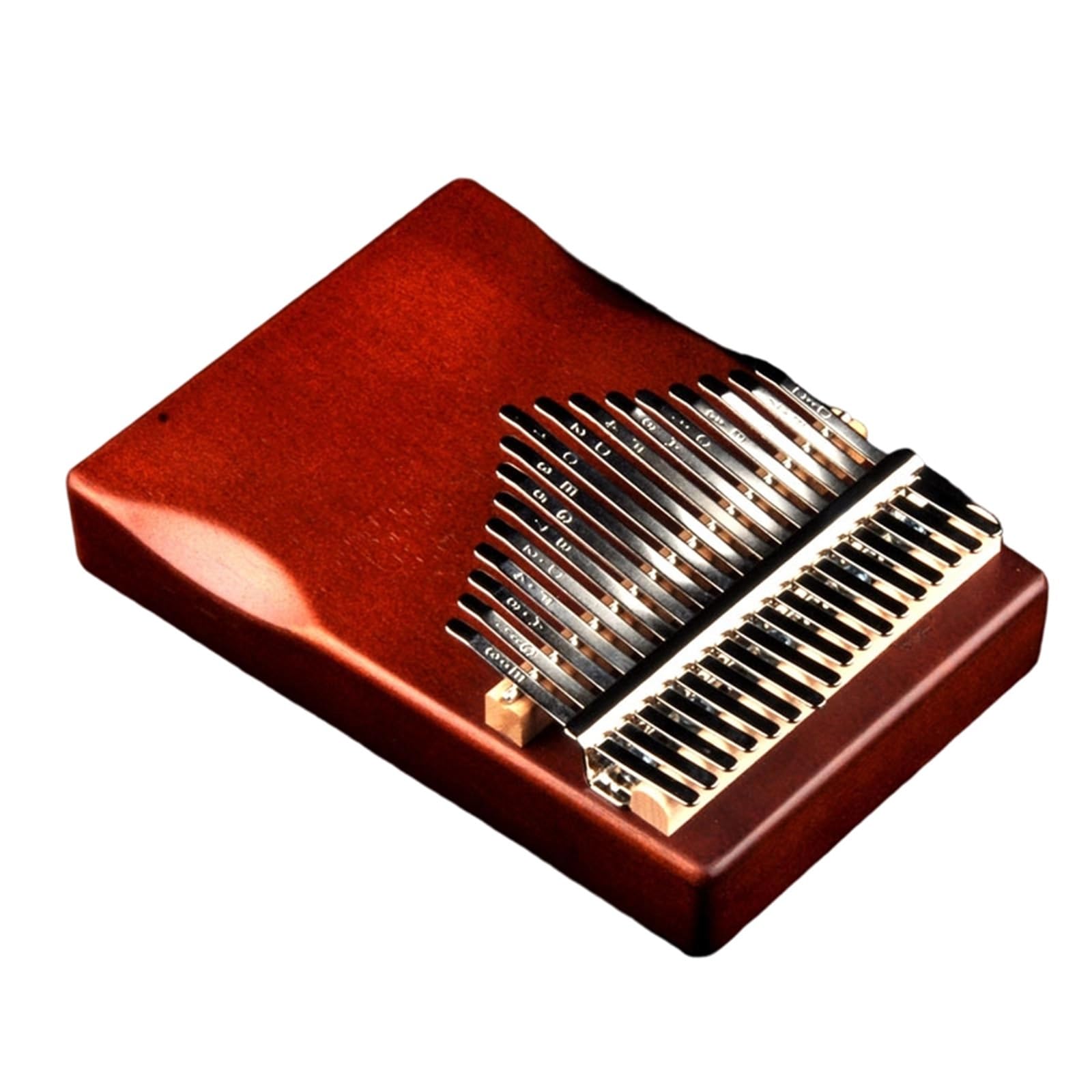 Kalimba Professionale Pianoforte A Pollice A 17 Note Con Corpo In Mogano Foro Posteriore Strumento Nicchia Per Le Dita E Accessori Kalimba