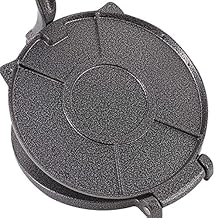 Tortilla Press 8 Inch Aluminum Manual Flour Tortilla Press Tortilla Maker Cast roti Maker,Taco Press for Flour Tortilla Pie Crusts Fondant Nuts Home Kitchen Foldable