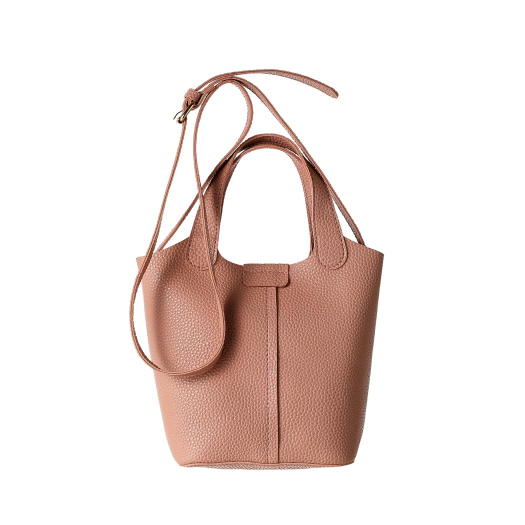 Women’s Solid Color Crossbody Handbag | Lightweight & Trendy Sling Bag for Everyday Use (Pink)-image-49