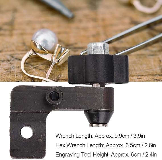 Dueivn Ring Engraving Block Micro Pave Setting Tool Jewelry Making Processing Tool
