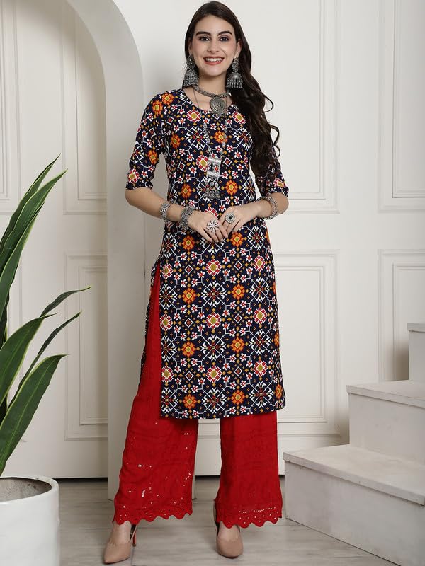 Image of Kurta for Women||Kurta||Casual Kurta|| Women's Kurta||New Fashionable Kurti ||Office Kurta for Women