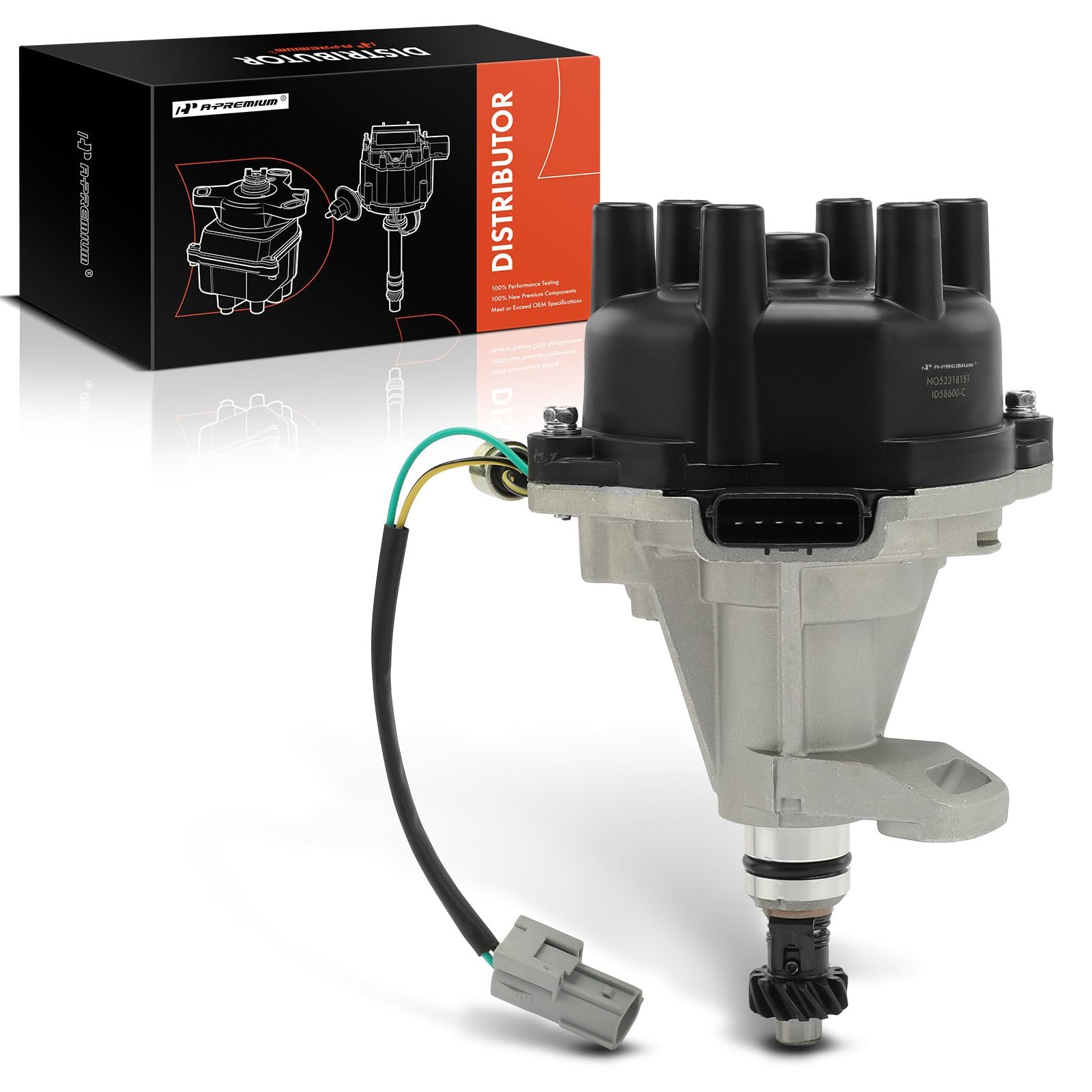 Amazon.com: A-Premium Ignition Distributor with Cap and Rotor, 3.3