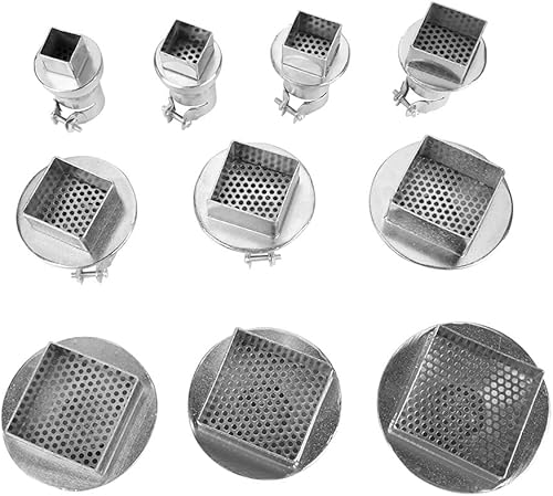 Miniatura 2 de Oumefar Boquilla de pistola de calor para estación de soldadura de aire caliente 850, herramienta de reparación BGA, herramienta de boca de aire