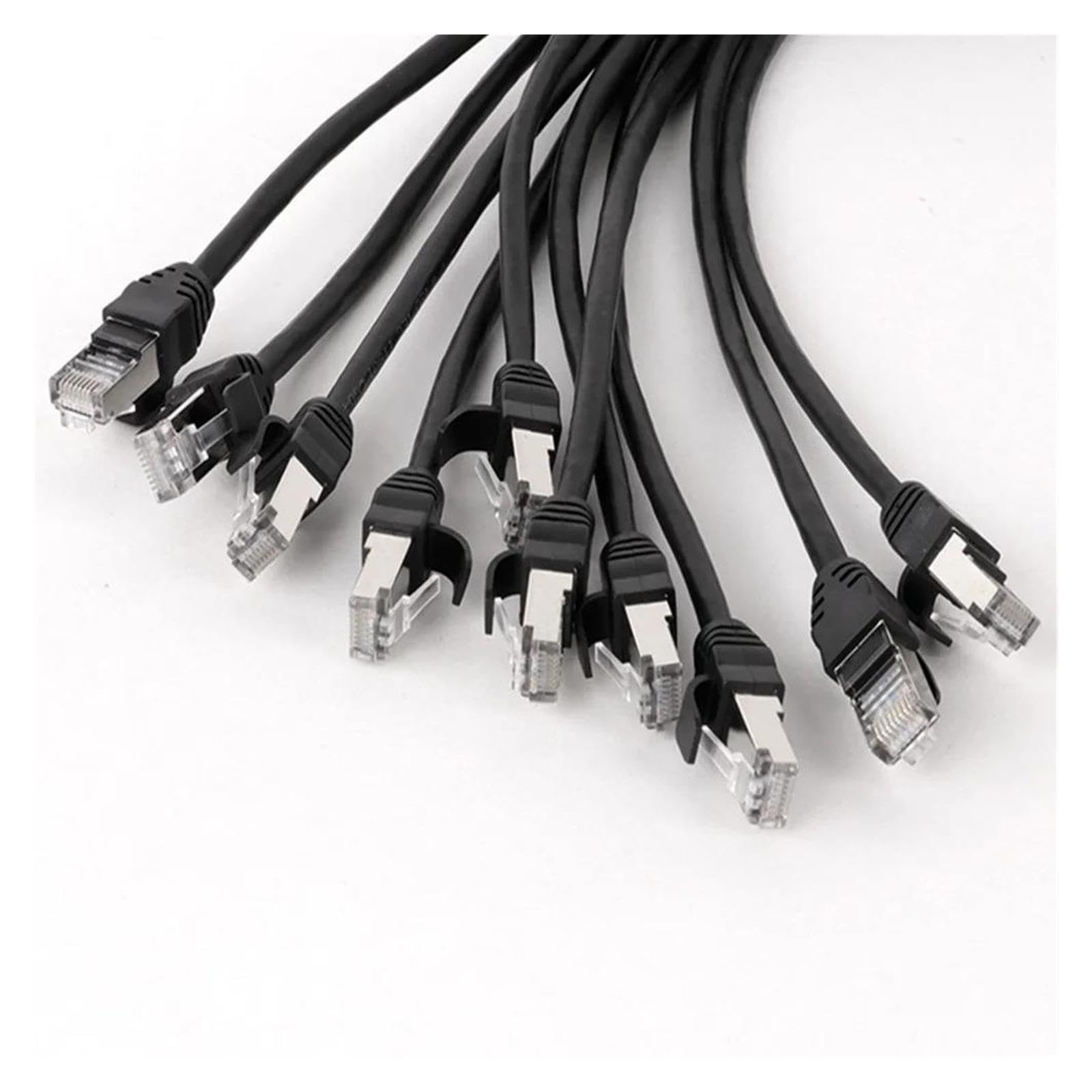 1 prise à montage sur panneau avec câble d'extension Ethernet