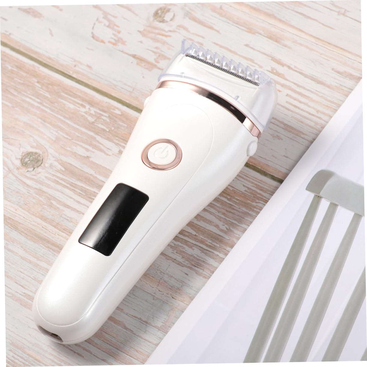 BESTYASH Elettrici USB Ricaricabili per Donne con Display LED Epilatore e Trimmer per Ascelle e Bikini Macchina per Depilazione